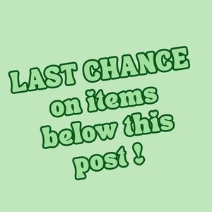 LAST CHANCE TO MAKE AN OFFER